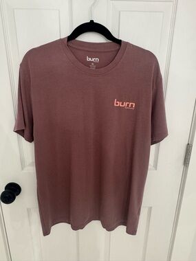 Burn Mauve Short Sleeve Crew Tee